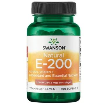 Натурален E-200 134.2 мг х100 софтгел капсули Swanson