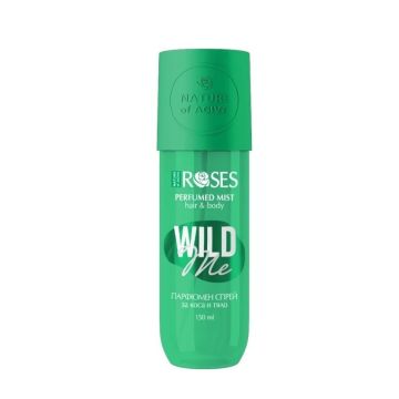 Nature of Agiva Roses Wild Me Парфюмен спрей за коса и тяло х150 мл