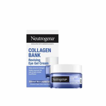 Neutrogena Collagen Bank Околоочен гел- крем против отоци и тъмни кръгове х15 грама