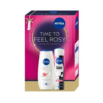Nivea Time To Feel Rosy Комплект за тяло