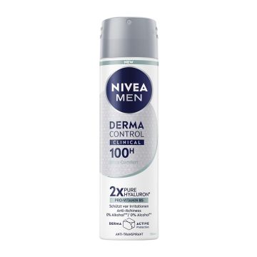 Nivea Men Derma Control Clinical Спрей дезодорант против изпотяване за мъже х150 мл