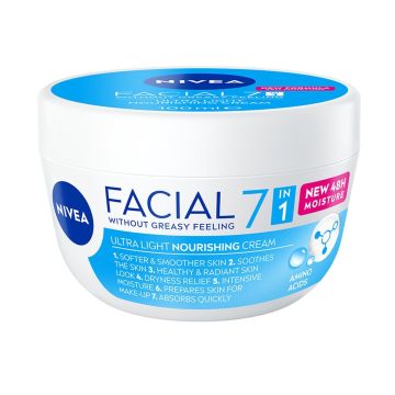 Nivea Facial Подхранващ дневен крем за лице с аминокиселини х50 мл