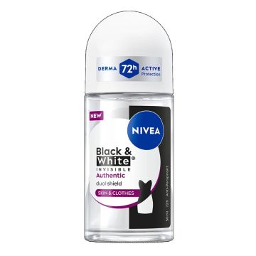 Nivea Invisible Authentic Део рол-он против изпотяване х50 мл
