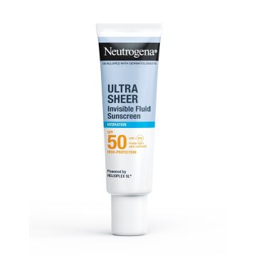 Neutrogena Ultra Sheer SPF50 Невидим хидратиращ слънцезащитен флуид за лице x50 мл
