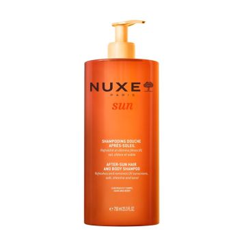 Nuxe Sun Шампоан за коса и душ гел за тяло за след слънце x750 мл