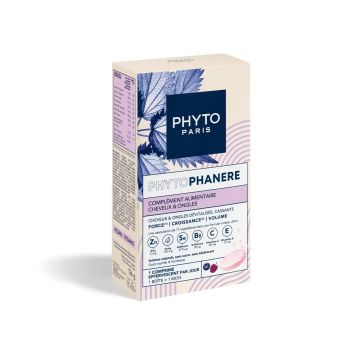 Phyto Phytophanere Хранителна добавка за коса кожа и нокти 2х15 ефервесцентни таблетки