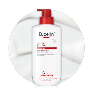 Eucerin pH5 Ултра лек лосион за тяло за нормална до суха и чувствителна кожа х400 мл
