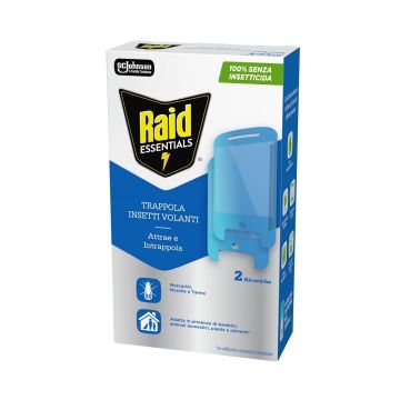 Raid Essentials Пълнител за електрически капан за летящи насекоми х2 броя