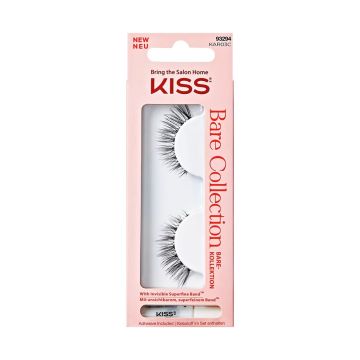 Kiss Bare Collection Изкуствени мигли х1 брой, KAR03C