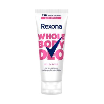 Rexona Whole Body Wild Rose Део крем против изпотяване за жени х75 мл
