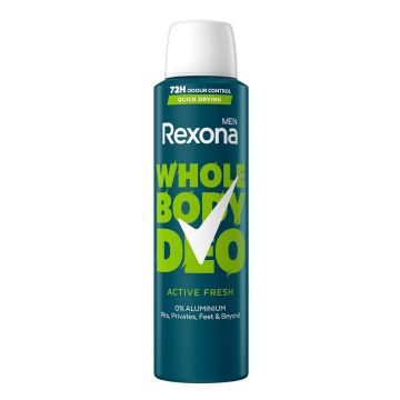 Rexona Men Whole Body Active Fresh Део спрей против изпотяване х150 мл