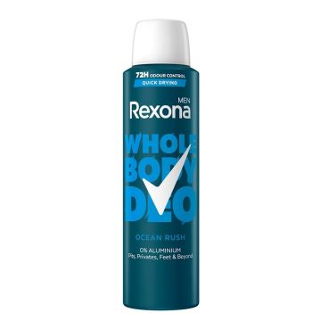 Rexona Men Whole Body Ocean Rush Део спрей против изпотяване х150 мл