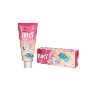 Splat Juicy Lab Sunny Pear Детска паста за зъби с вкус на круса х55 мл