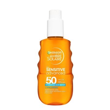 Garnier Ambre Solaire Двуфазна слънцезащитна вода за лице и тяло SPF50 х150 мл