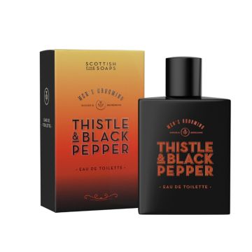 Scottish Fine Soaps Thistle & Black Pepper Тоалетна вода за мъже х50 мл