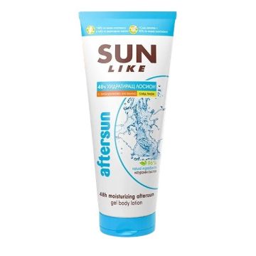 Sun Like Хидратиращ гел лосион за тяло след плаж, с хиалуронова киселина x200 мл