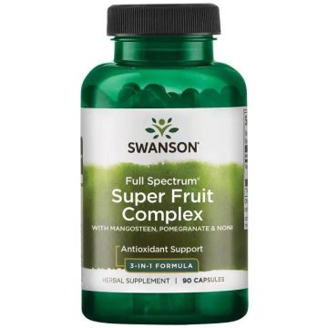 Super Fruit Complex Комплекс от мангостин, нар и нони х90 капсули Swanson