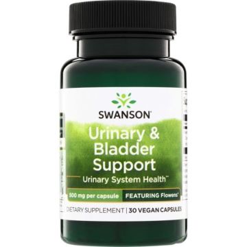 Urinary & Bladder Support 500 мг х30 веган капсули Swanson