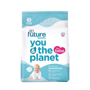 Future Sensitive Прах за пране за бебешки дрехи х1,5 кг, 20 пранета