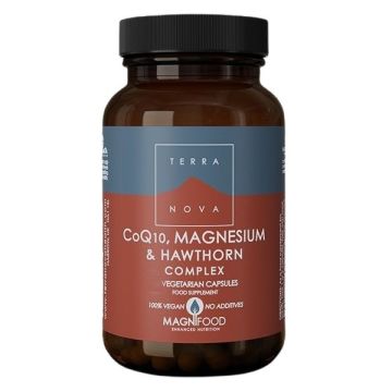 Комплекс с CoQ10, магнезий и глог х50 капсули Terra Nova