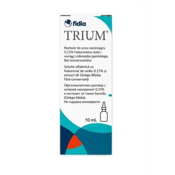 Trium Капки за очи х10 мл Fidia