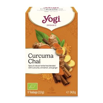 Yogi Tea Био аюрведичен чай с куркума х17 пакетчета