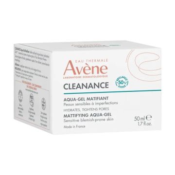 Avene Cleanance Аква гел-крем за лице за мазна и смесена кожа x50 мл