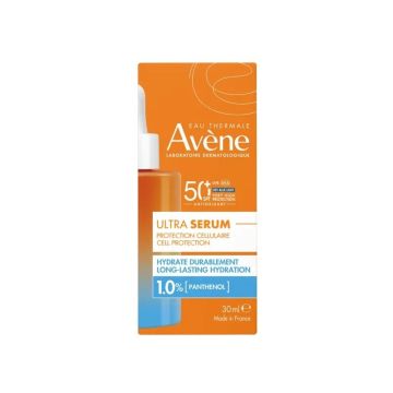 Avene Sun Ултра серум за лице с дълготрайна хидратация SPF50+ х30 мл