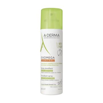A-Derma Exomega Control Eмолиентен спрей срещу разчесване x200 мл