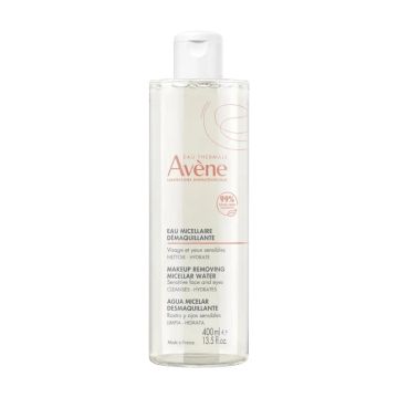 Avene Eau Thermale Мицеларна вода за лице за отстраняване на грим Essentiels x400 мл