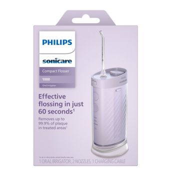 Philips Sonicare Compact Flosser Зъбен душ HX3333/23, лилав