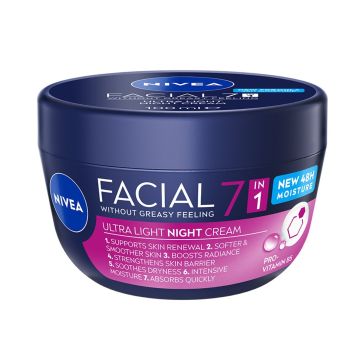Nivea Facial Нощен крем за лице с масло от ший и витамин B5 х50 мл