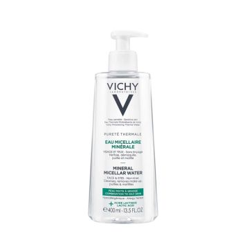 Vichy Purete Thermale Мицеларна вода за смесена към мазна кожа x400 мл