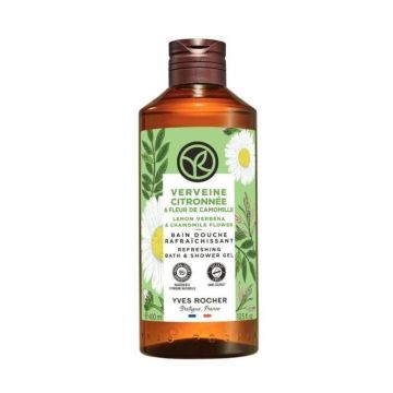 Yves Rocher Bain Nature Душ гел за тяло с лимонова върбинка и лайка x400 мл
