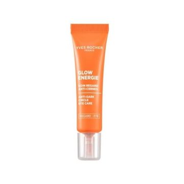 Yves Rocher Glow Energie Околоочен крем против тъмни кръгове с екстракт от настурция и кофеин х15 мл