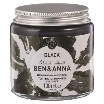 Ben & Anna Natural Black Натурална паста за зъби с активен въглен х100 мл