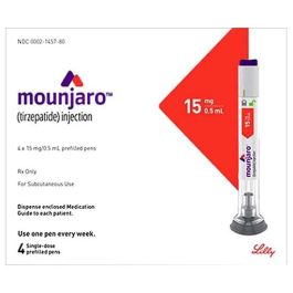 tirzepatide   Mounjaro 10 mg  149,18 euro     