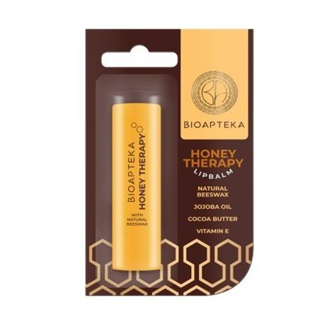 BioApteka Honey Therapy Балсам за устни с пчелен восък х4,5 грама