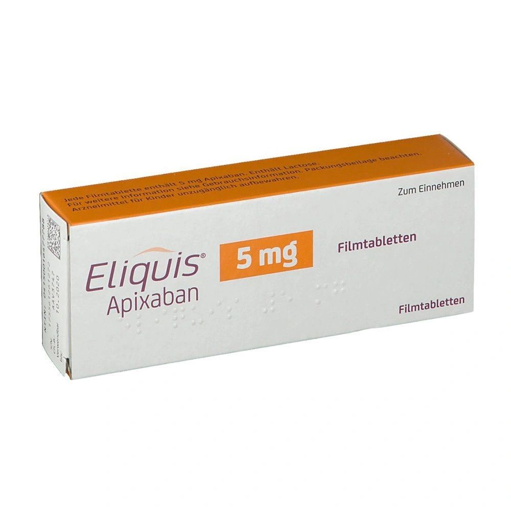 Еликвис 5 mg х60 филмирани таблетки Pfizer