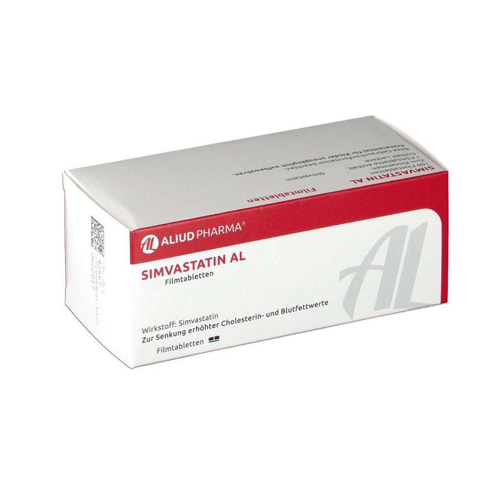 Симвастатин AL 10 mg х30 филмирани таблетки Aliud Pharma