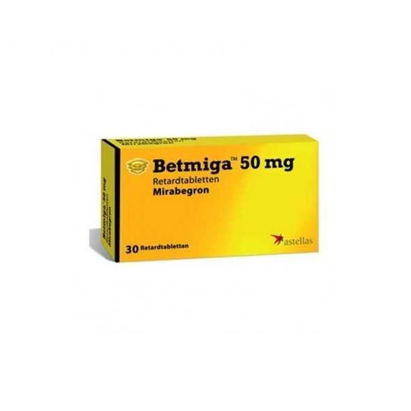 Бетмига 50 mg х30 таблетки с удължено освобождаване