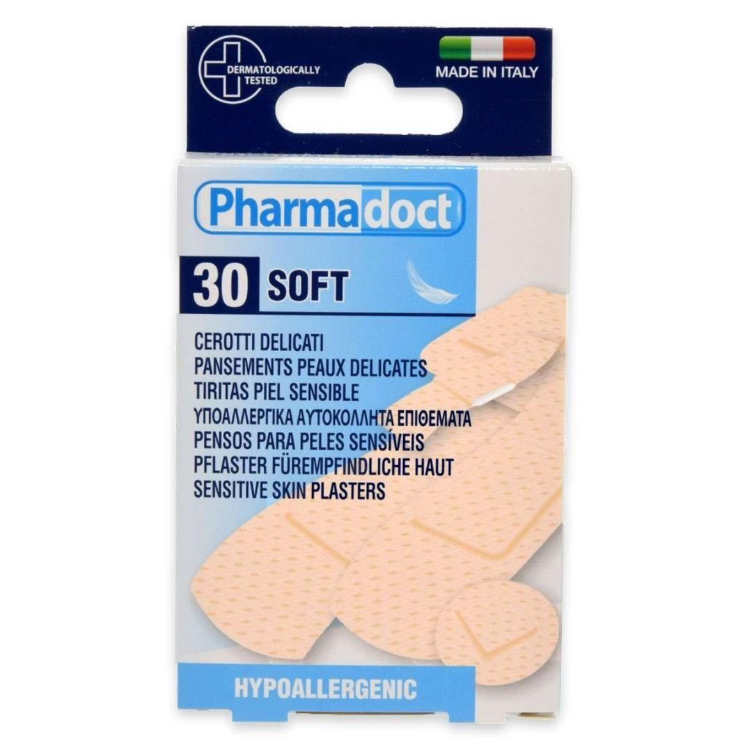 Pharmadoct Soft Хипоалергенен пластир за чувствителна кожа x30 броя
