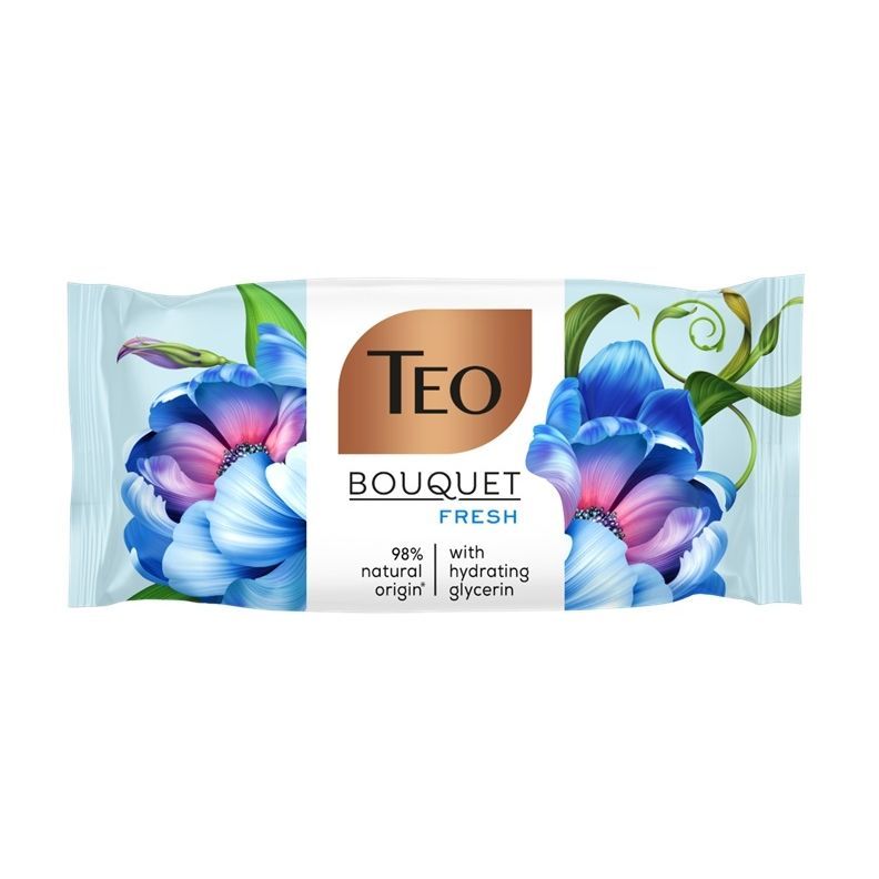 Teo Bouquet Fresh Тоалетен сапун с хидратиращ глицерин x70 грама