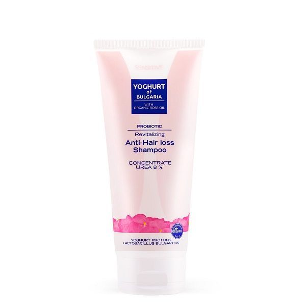 Biofresh Yoghurt of Bulgaria with Organic Rose Oil Пробиотичен шампоан против косопад х200 мл