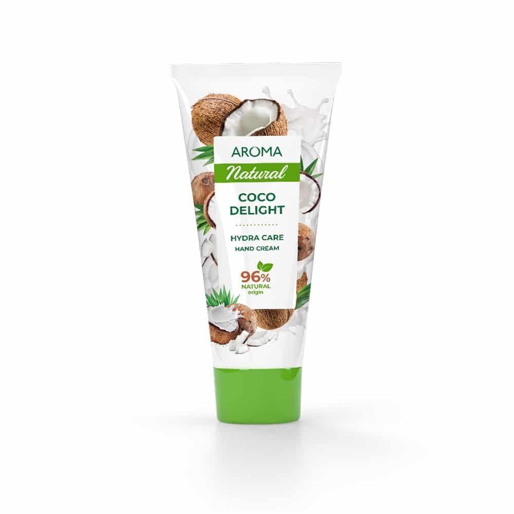 Aroma Natural Coco Delight Kрем за ръце с кокосово масло х75 мл