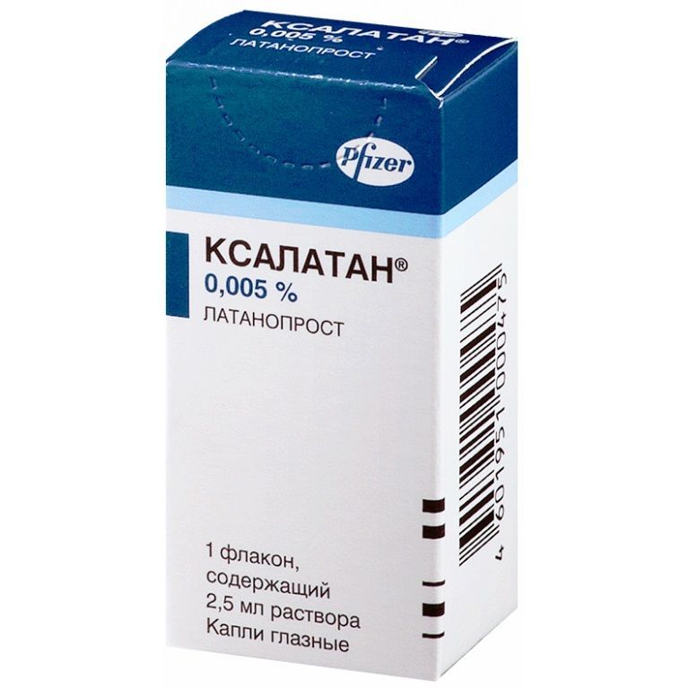 Ксалатан 50 микрограма/ml капки за очи, разтвор х2,5 мл