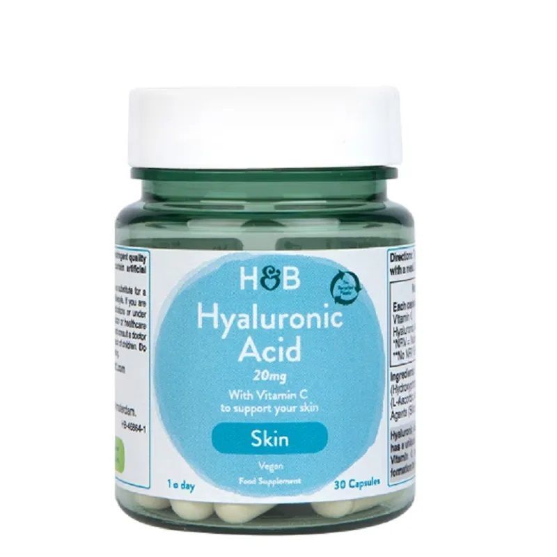 Хиалуронова киселина и витамин С х30 капсули Holland and Barrett