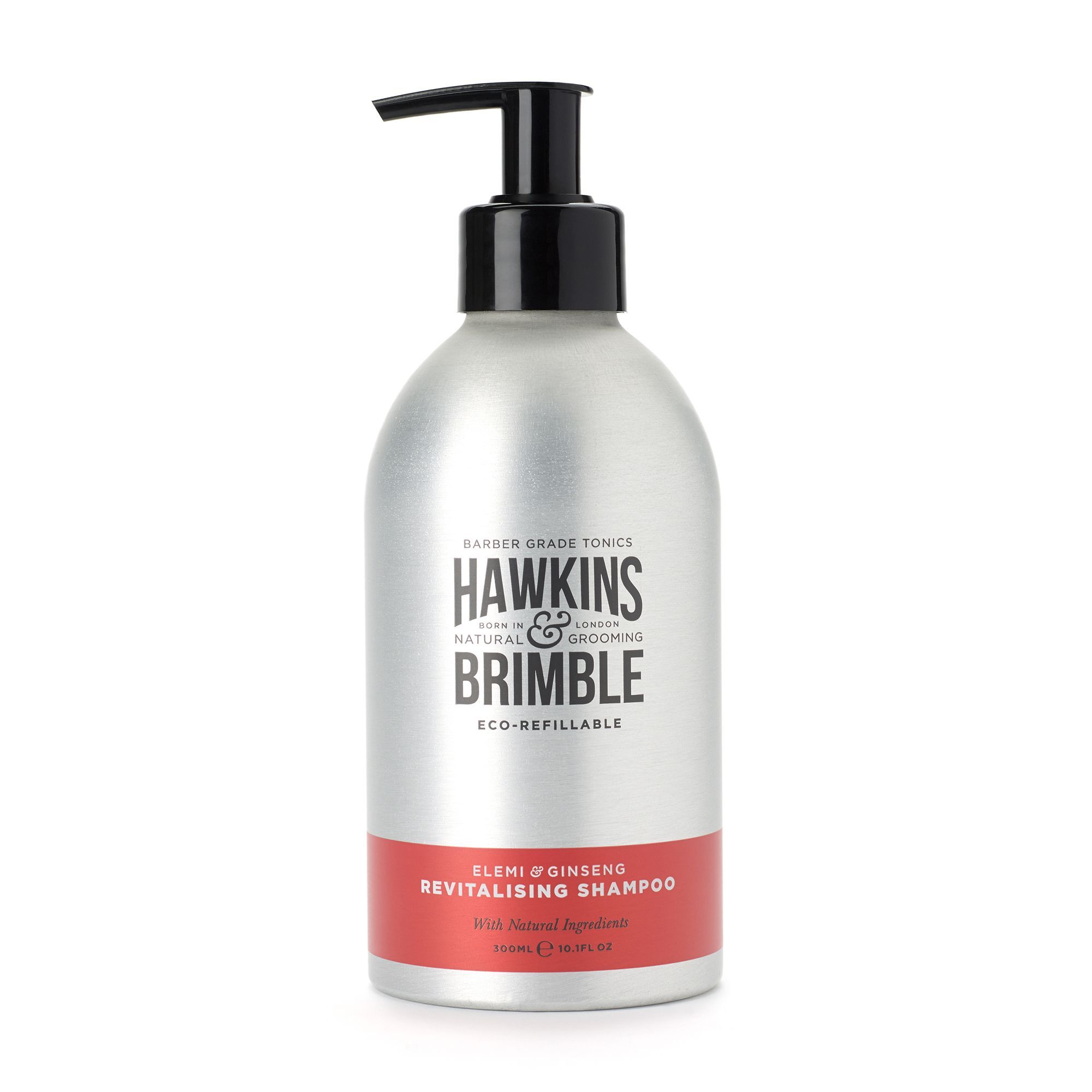 Hawkins & Brimble Ревитализиращ шампоан за мъже, с аромат на елеми и женшен х300 мл