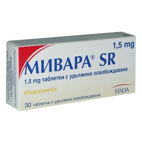 МИВАРА SR 1,5 mg х30 таблетки с удължено освобождаване STADA
