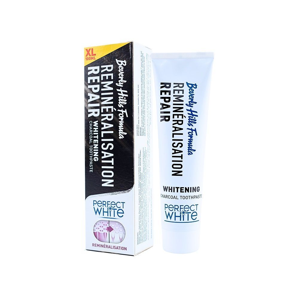 Beverly Hills Formula Perfect White Black Избелваща паста за зъби х100 мл